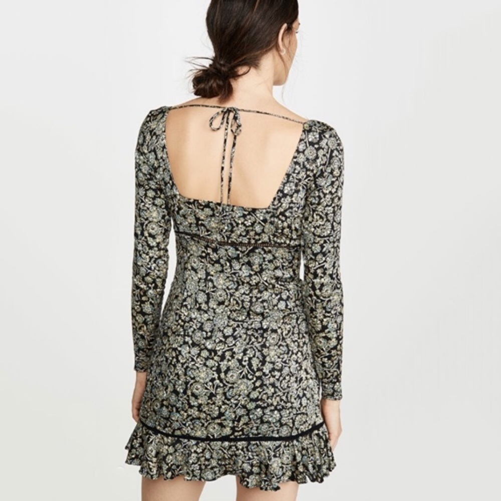 Free People Boheme floral mini dress NWT